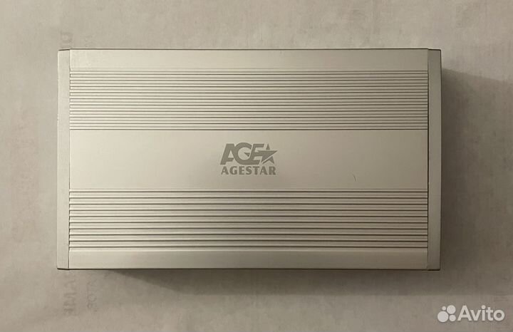 Внешний корпус для HDD AgeStar Silver USB 2.0