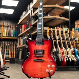 Epiphone SG Modern Figured Trans Red Fade