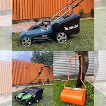 Утрамбовочный каток, газонокосилка, скарификатор, Новотитаровская