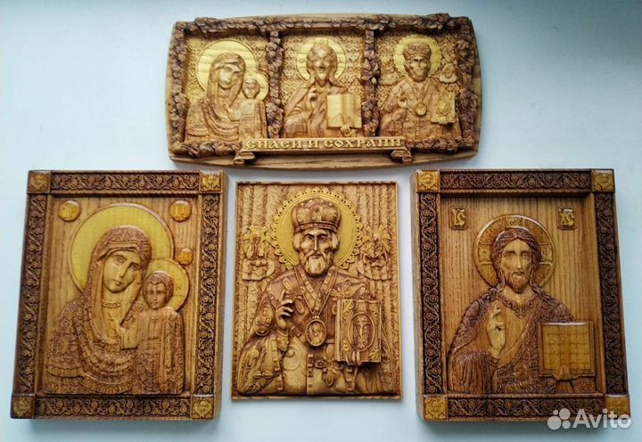 Икона из дерева