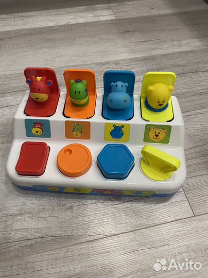 Развивающие игрушки для малышей до 2 лет