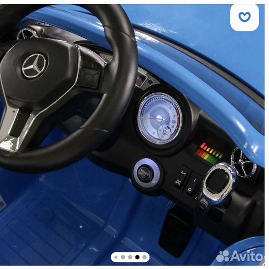 Детский электромобиль бу mercedes