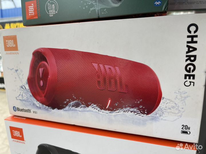 JBL Charge 5 красная оригинал