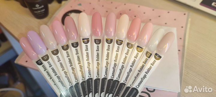 Камуфлирующая база с шиммером опалы