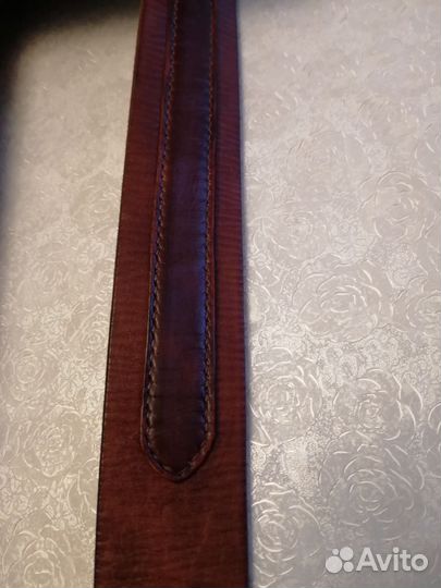 Кожаный ремень ручной работы