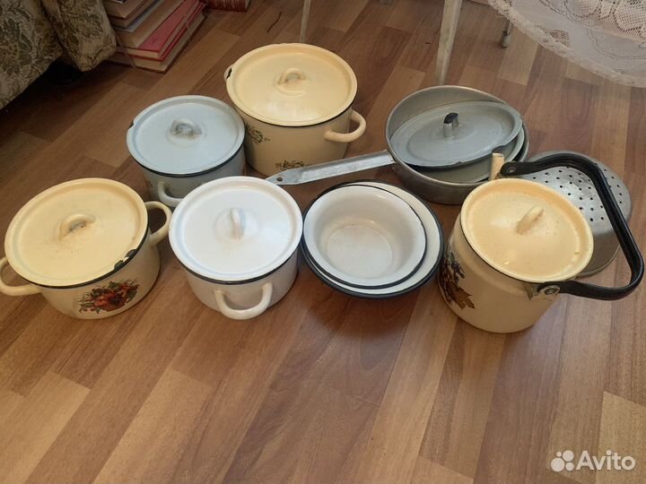 Набор кастрюль из нержавеющей стали