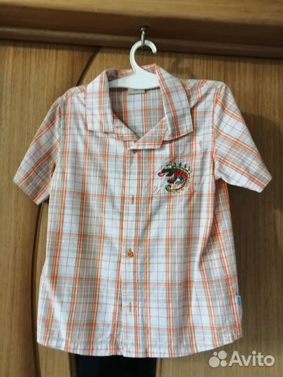 Рубашка на мальчика 122