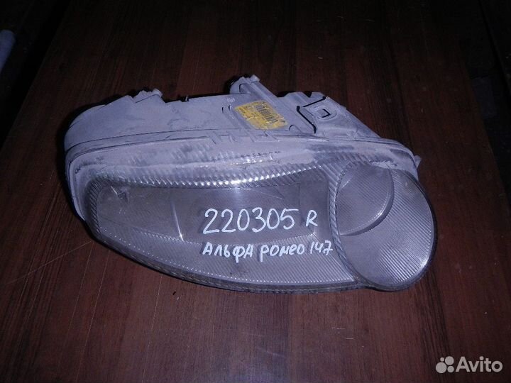 Фара правая, Alfa Romeo (Альфа Ромео) -147