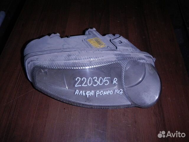 Фара правая, Alfa Romeo (Альфа Ромео) -147