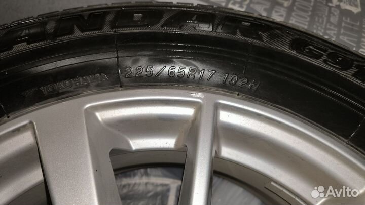 Колеса в сборе r17 летние
