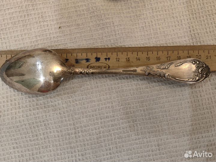 Столовый набор мельхиор СССР ложки