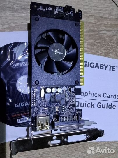 Видеокарта gigabyte GeForce GT 710, GV-N710D5-2GL