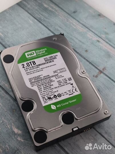Жесткий диск 3.5 SATA 2TB WD WD20earx