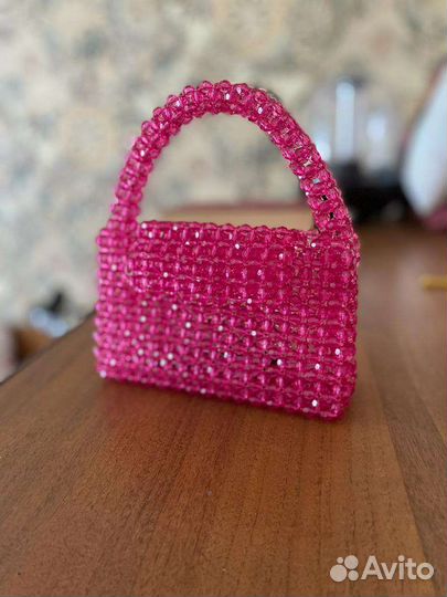 Сумка из бусин ручной работы