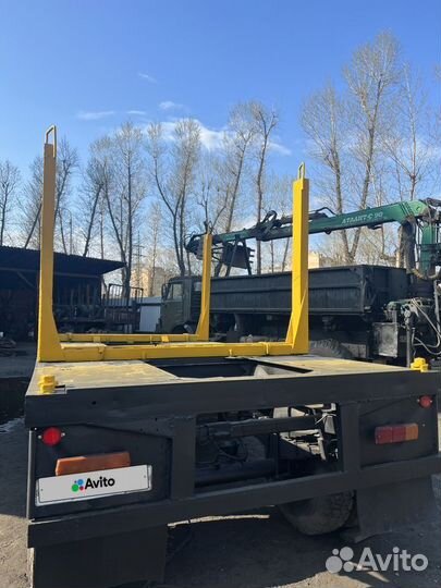 Прицеп лесовоз (сортиментовоз) ГКБ 8350, 1989