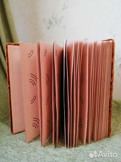 Фотоальбом СССР бархатный плюшевый