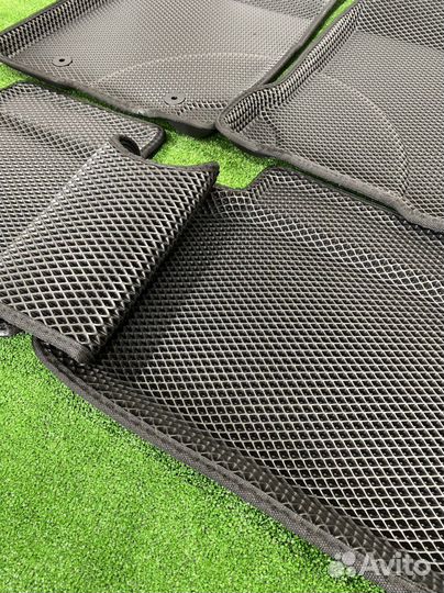 Коврики 5D 3D Эва EVA Лада веста vesta c бортиками