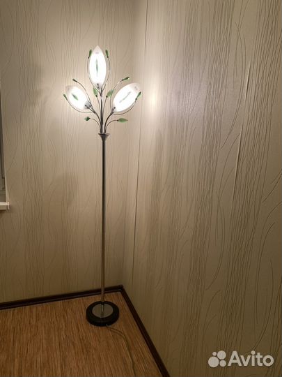 Торшер напольный бу
