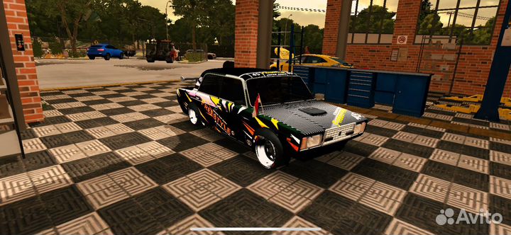 Машины в кар паркинг