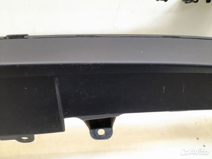 Юбка бампера задняя Toyota Rav4 50 2018-2023