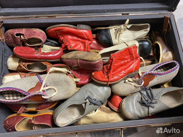 Коробка детской обуви СССР