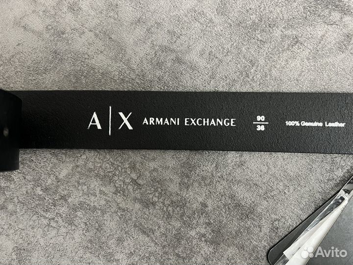 Ремень мужской Armani Exchange из натуральной кожи