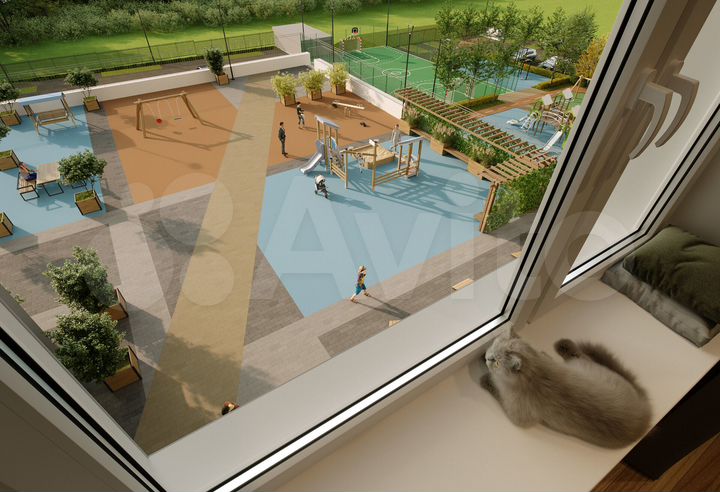 1-к. квартира, 38,3 м², 3/24 эт.