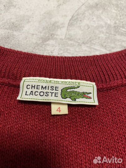 Vintage made in france lacoste vest жилетка шерсть