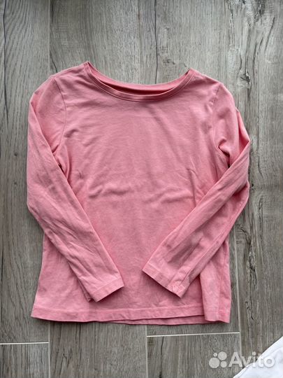 Четыре)футболки (лонгслив) для девочки 122-128