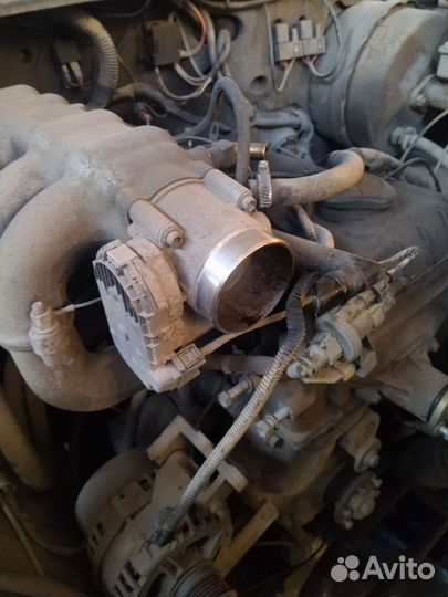 Дроссельная заслонка двс змз 409 Е-3