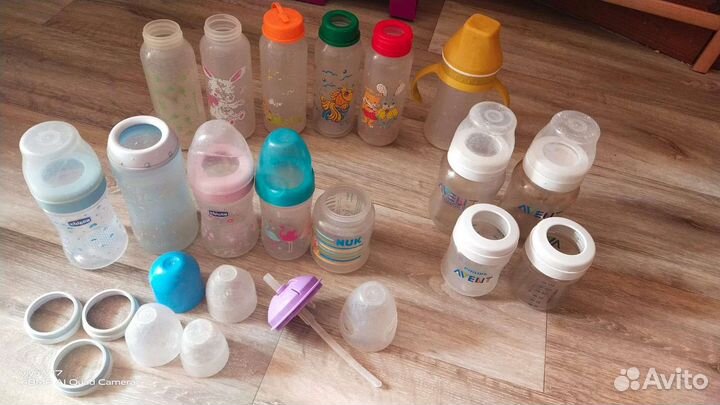 Бутылочки, нимблеры, молокоотсос