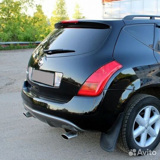 Задний бампер в цвет Nissan Murano Z50