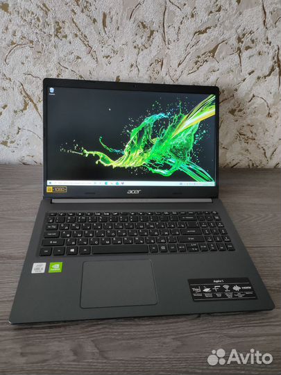 Игровой Aser i5-10210U/8gb/512gb/MX250