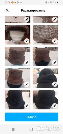 Кепка и шляпки жен