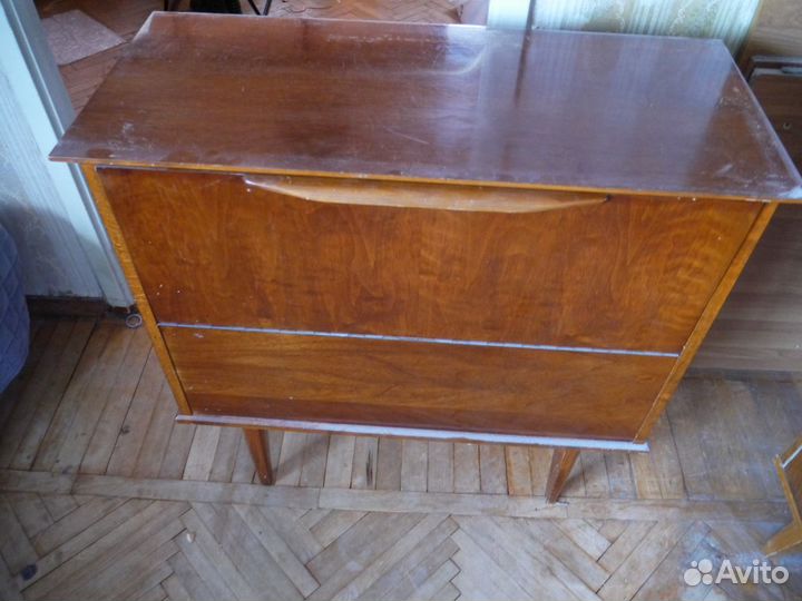 Тумба бельевая ретро Бухарест шпон