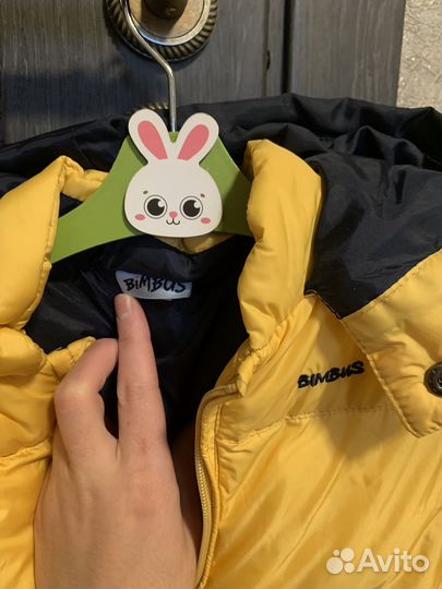 Зимняя куртка (пуховик) bimbus brums 80 см
