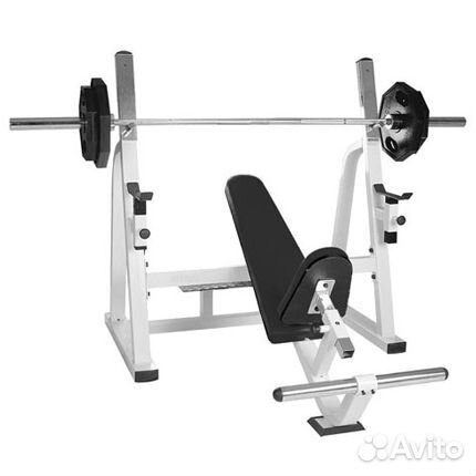 Скамья для жима штанги лежа под углом вверх Johns
