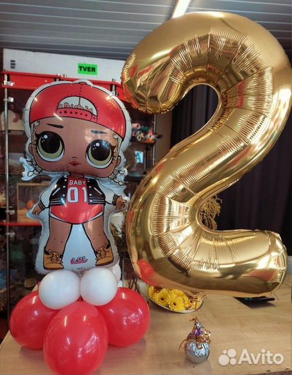 Гирлянды из воздушных шаров, фотозоны