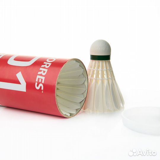 Воланы для бадминтона torres 01, профессиональные