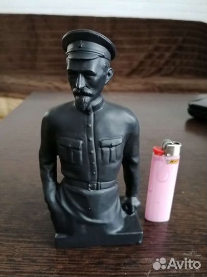 Чугун статуэтка Дзержинский 18 см