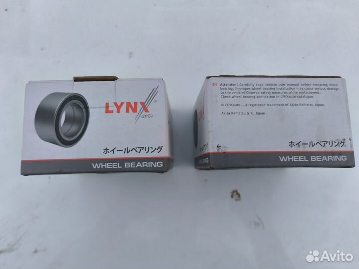 Подшипник ступичный передний lynxauto WB1034