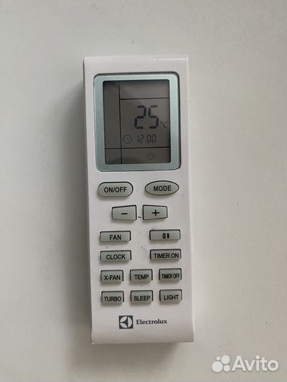 Пульт для кондиционера electrolux YB1FA