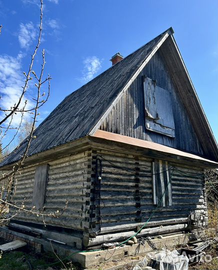 Рубленный сруб дома