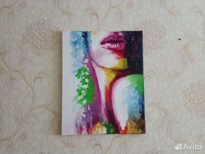 Картина маслом на холсте интерьерная