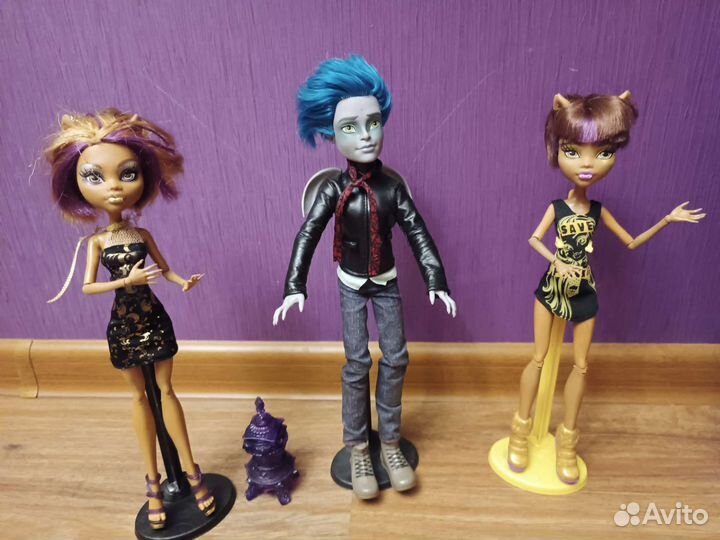 Монстр хай:Гаррот Дю Рок,Клодин Вульф,аксессуары