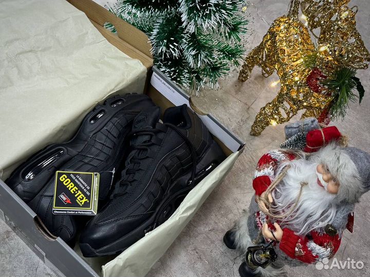 Gore-Tex Кроссовки Nike Air Max 95 All Black Черны
