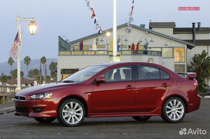 Пороги Sport 2.0 для Mitsubishi Lancer X