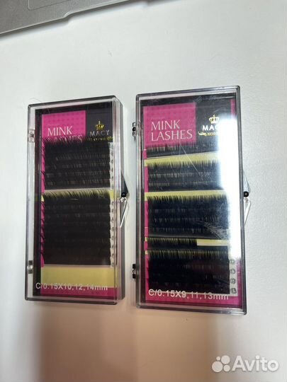 Ресницы для наращивания б/у