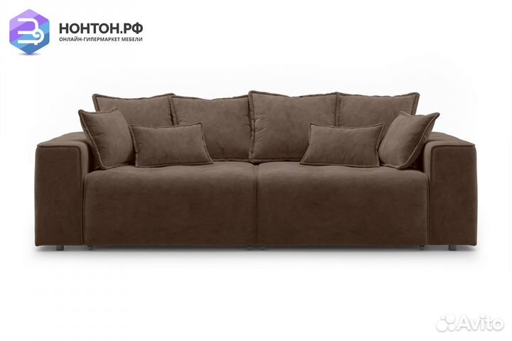 Диван еврокнижка Венте коричневый