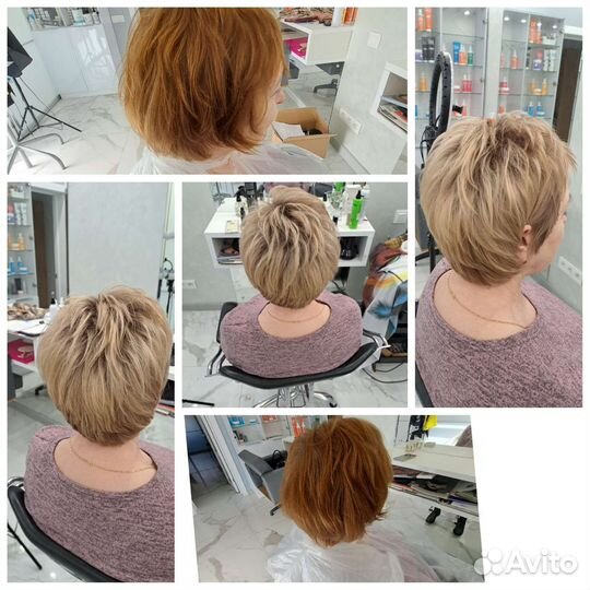 Сложные окрашивание, стильные стрижки